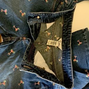 Super Cute Lilly Pulitzer Martini/Margarita Jeans!!